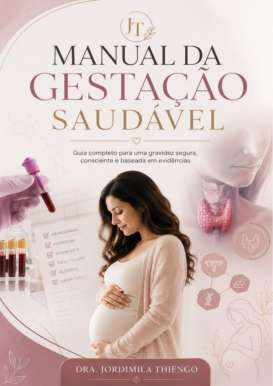 Capa do ebook Manual da Gestação Saudável